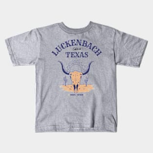 LUCKENBACH TEXAS T-SHIRT Kids T-Shirt